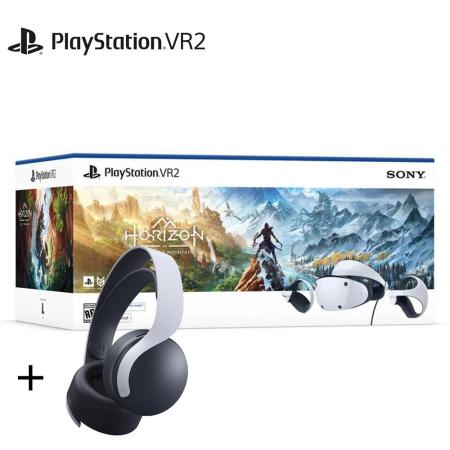 【SONY】PlayStation VR2 頭戴裝置《地平線 山之呼喚》組合包 + PS5 PULSE 3D 無線耳機組