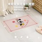 【收納王妃】Disney 迪士尼 米奇家族 珪藻土地墊 吸水地墊 地墊 台灣製造 60x39x0.9