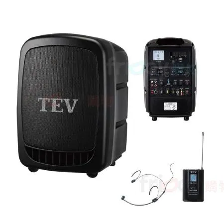 TEV TA-320 藍芽最新版/USB/SD 鋰電池 手提式無線擴音機 1頭戴式 麥克風