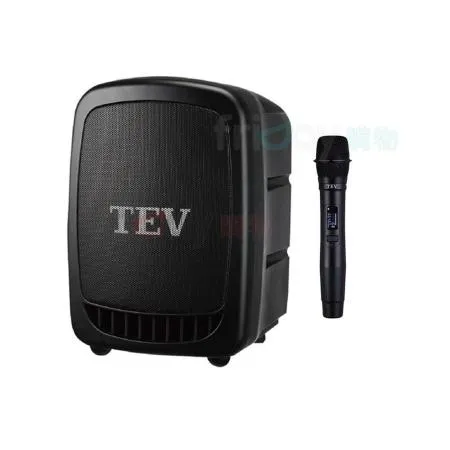 TEV TA-320 藍芽最新版/USB/SD 鋰電池 手提式無線擴音機 1手握式 麥克風