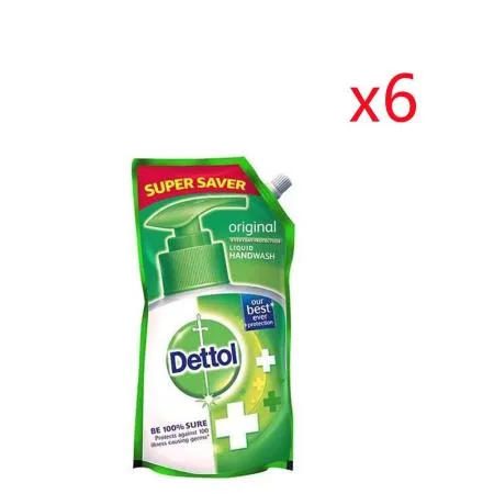 Dettol 經典松木潔手液洗手乳(750ml)補充包*6