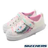 Skechers 燈鞋 S Lights-Twi-Lites 2 白 翅膀 童鞋 中童 發光 愛心 314454LWMLT