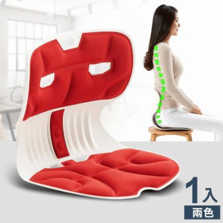韓國原裝進口 金健康挺脊護腰椅墊--美鳳有約推薦 黑色