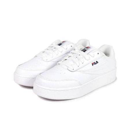 FILA 厚底小白鞋