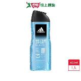 愛迪達男潔顏洗髮沐浴露運動修復400ml【愛買】