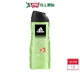 愛迪達男潔顏洗髮沐浴露能量啟用400ml【愛買】