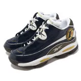 Reebok 籃球鞋 The Answer DMX 男鞋 深藍 金 復刻 戰神 Iverson HR1061