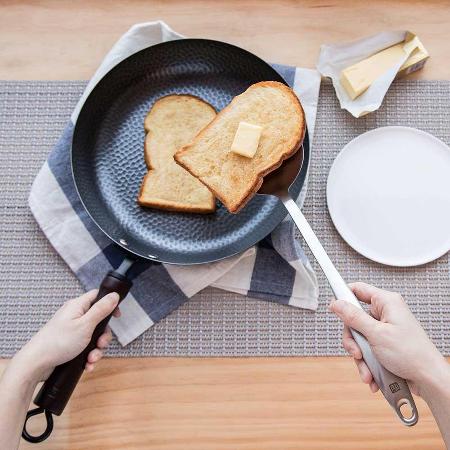 【JIA 品家】家嚐 氮化鐵鍋 平底鍋28cm（含鍋蓋）