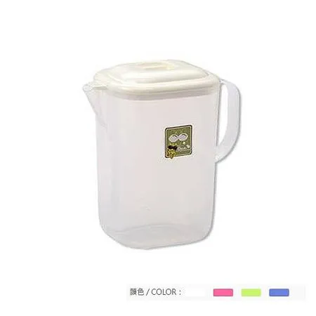 小品味塑膠冷水壺/桌上壺/冷熱飲壺-1200ml