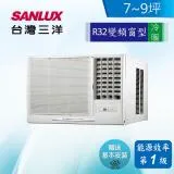 SANLUX 台灣三洋 8-10坪變頻冷暖窗型左吹式冷暖(SA-R50VHR)