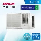 SANLUX 台灣三洋 8-10坪變頻冷暖窗型左吹式冷暖(SA-R60VHR)