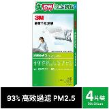 3M 靜電空氣濾網4片裝-濾塵基礎型9806-CTC 冷氣用 濾淨清淨