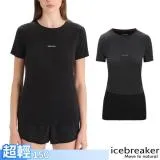 【Icebreaker】女美麗諾羊毛ZoneKnit™ Cool-Lite™網眼透氣短袖上衣/IB0A56OU-001黑