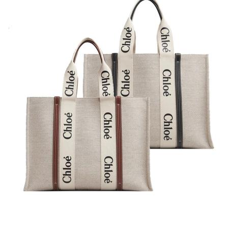 Chloé Woody tote bag
帆布托特包