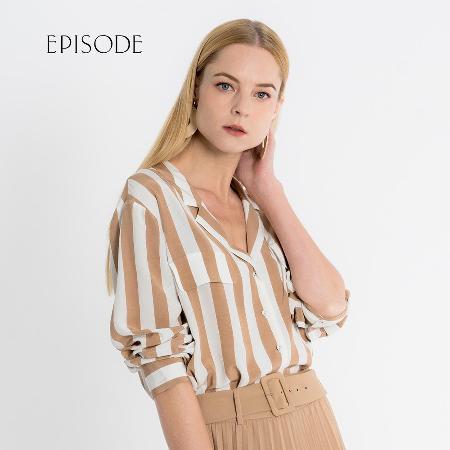 EPISODE
知性優雅條紋襯衫