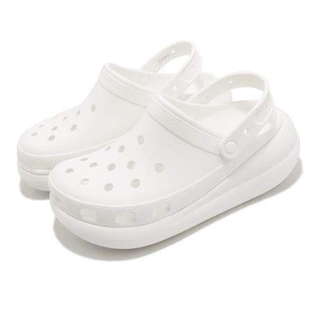 Crocs 超厚底洞洞鞋 
Classic Crush Clog