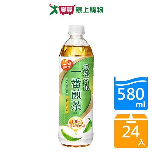 黑松茶花一番煎茶580mlx24入/箱