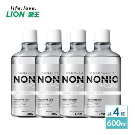 獅王NONIO
終結口氣漱口水600ml X4