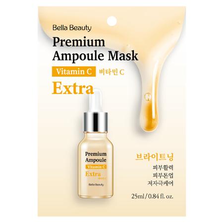 BellaBeauty安瓶修護面膜維他命C