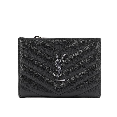 YSL
山形紋魚子醬短夾