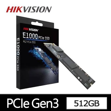 HIKVISION 海康 E1000 512G SSD M.2 PCIe NVMe 固態硬碟