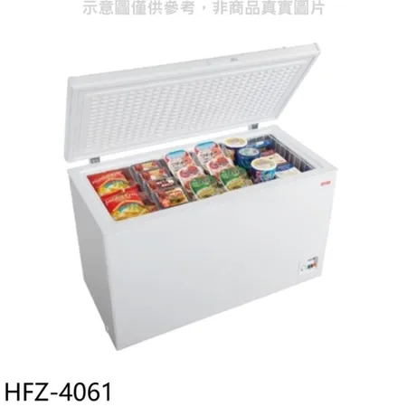 禾聯【HFZ-4061】400公升冷凍櫃(含標準安裝)(7-11商品卡900元)