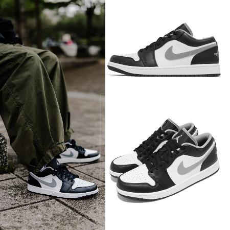 Nike Air Jordan 1 Low shadow 黑 白 灰 影子 男鞋 AJ1 休鞋 喬丹 1代 553558-040