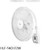 禾聯【HLF-14CH72W】14吋DC變頻壁掛扇電風扇