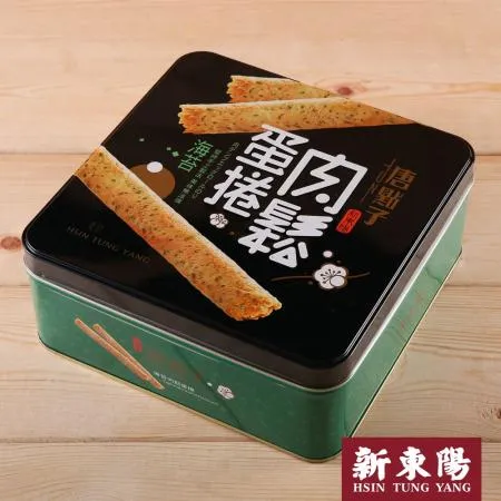 新東陽 海苔肉鬆蛋捲禮盒(9入)306g 附提袋 【新東陽官方直營 原廠出貨】