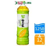 統一茶裡王-日式綠茶(無糖)1250mlx12入(箱)【愛買】