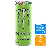 Monster魔爪超越仙境能量飲料355ML x4入