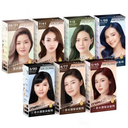 MIAU 香水護髮染髮劑一入 ( 七色任選 )
