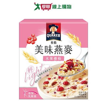 桂格美味燕麥水果優格51.2G*5