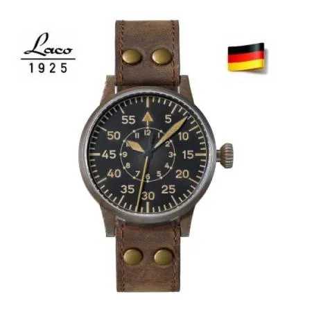 【Laco 朗坤】傳家寶系列FRIEDRICHSHAFEN 861934 45mm｜德國錶 機械錶 飛行錶 男/女錶