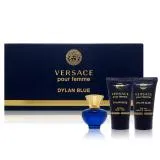 VERSACE 凡賽斯 狄倫女神三入禮盒-淡香精5ml + 沐浴露25ml + 身體乳25ml 效期: 2025.04