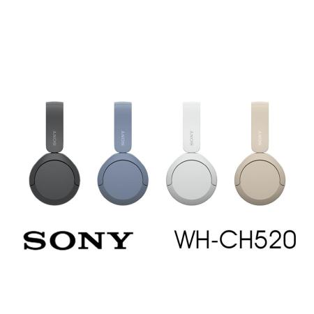 Sony WH-CH520 無線藍牙 耳罩式耳機