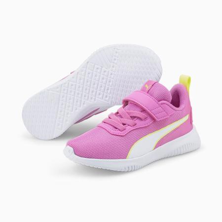 PUMA Flyer Flex AC PS中大童 跑步鞋-粉-37638308