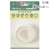 Kennyart 奈米無痕膠帶x1捲(寬3cm長1m)魔力膠帶 無痕 可重複使用 凝膠【愛買】