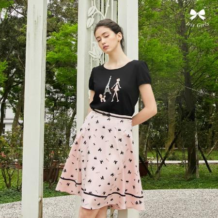 Iris Girls 艾莉詩
甜美蝴蝶結印花裙