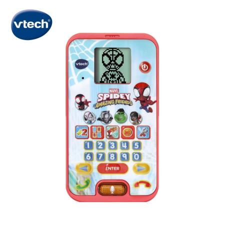 【Vtech】蜘蛛人智慧學習互動小手機