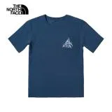 【The North Face】M S/S MTN POCKET TEE-AP男短袖上衣藍NF0A81MVHDC