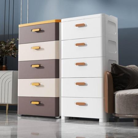 57面寬啞光五層抽屜收納櫃