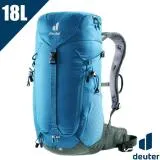 ☆【德國Deuter】TRAIL 18L輕量拔熱透氣登山背包(AIRCONTACT 3D立體背負系統)/3440123藍