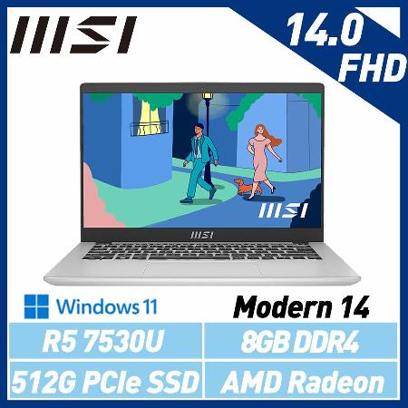 MSI 微星 Modern 14 C7M-052TW 14吋 商務筆電