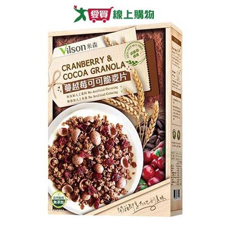 米森 蔓越莓可可脆麥片(350G)