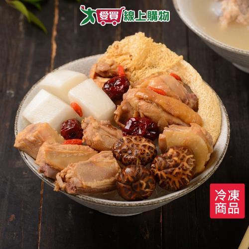 佳佳竹笙排骨雞湯900G/碗【愛買】
