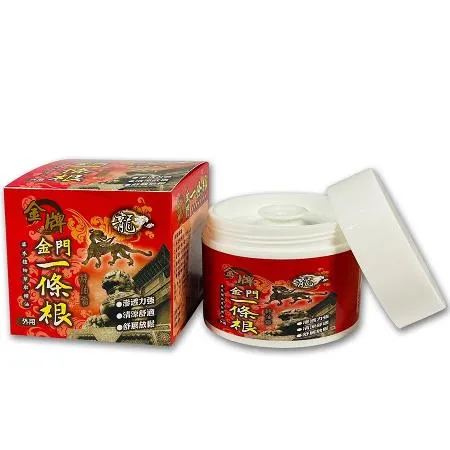 金牌 龍牌 金門一條根精油霜 (涼爽型)100ml / 盒