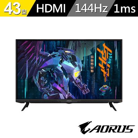 GIGABYTE AORUS 43型HDR 4K電競螢幕