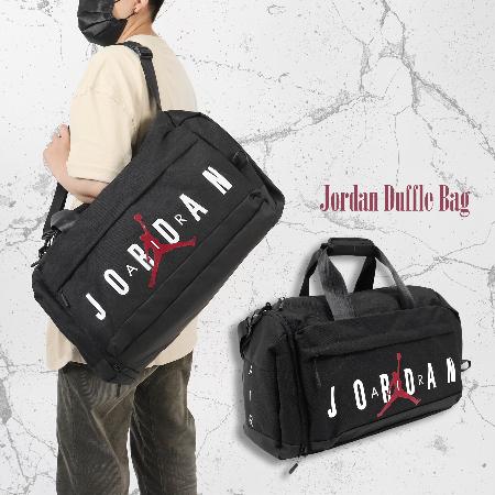 Nike 行李袋 Jordan 黑 白 紅 男女款 喬丹 飛人 手提 運動包 訓練包 JD2243027GS-002