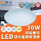 DanceLight 舞光 LED 30W 四段壁切調光星鑽吸頂燈